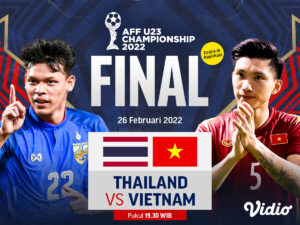 Link Live Streaming Thailand vs Vietnam: Final Piala AFF U-23 2022 di Vidio