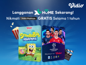Paket Vidio Premier Platinum 1 Tahun Gratis Untuk Pengguna XL HOME!