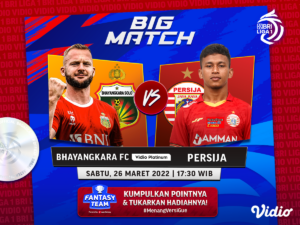 Bhayangkara FC vs Persija Jakarta, Simak Jadwal dan Link Live Streamingnya