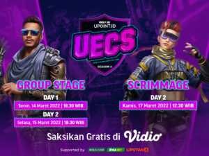Link Live Streaming UECS ( UPoint Esports Competitive Series ) Season 6 Week 2