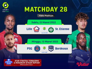 Live Streaming Liga Prancis ( Ligue 1 ) 2021/22 Pekan Ke-28