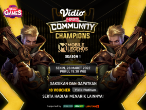 Yuk Saksikan Live Streaming Vidio Community Champions Season 1 Mobile Legends dan Menangkan Hadiahnya!
