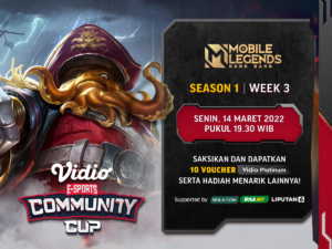 Link Nonton Vidio Community Cup Season 1 Mobile Legends Week 3