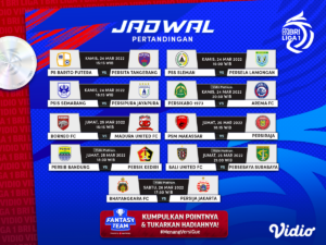 Jadwal dan Link Live Streaming Liga 1 2021-22 Pekan Ke-33, Bali Juara?