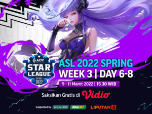 Live Streaming ASL ( AOV Star League ) 2022 Spring Week 3 Day 6 - 8