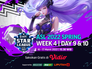Saksikan Live Streaming ASL 2022 Spring Week 4 Day 9 dan 10 di Vidio