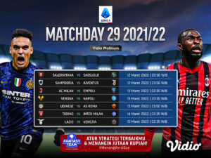 Streaming Liga Italia ( Serie A ) 2021/22 Pekan Ke-29