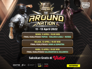 Yuk Saksikan Live Streaming Ultimate Arena PUBG Mobile Around Nation Championship 2022