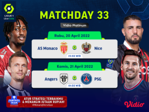 Jadwal Liga Prancis Pekan Ini: PSG Hadapi Angers