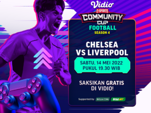 Link Live Streaming Chelsea vs Liverpool: Vidio Community Cup Football Season 4