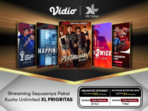 Daftar XL Prioritas, Gratis Paket Vidio 30 Hari!