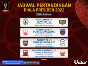 Piala Presiden 2022 Hari Ini
