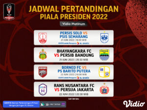 Jadwal dan Link Live Streaming Piala Presiden 2022 Hari Ini