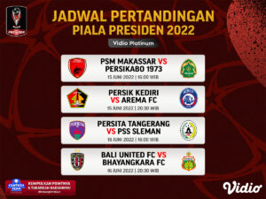 Link Live Piala Presiden 2022 Hari Ini