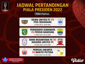 Jadwal Piala Presiden 2022 Akhir Pekan Ini: Persib vs Persebaya