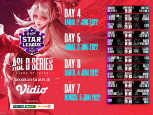 Nonton AOV Star League (ASL) B Series 2022 Winter Pekan Ini