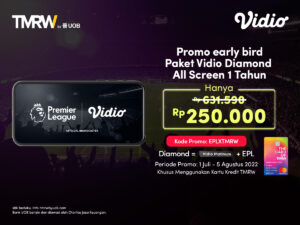 Promo Paket Vidio Diamond TMRW