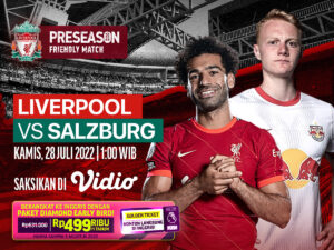Live Streaming Salzburg vs Liverpool di Pramusim 2022