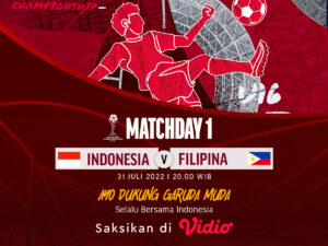 Link Live Streaming Indonesia vs Filipina di Piala AFF U-16 2022