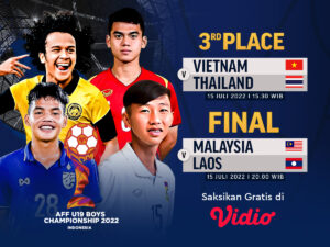 Live Streaming Malaysia vs Laos di Final Piala AFF U-19 2022