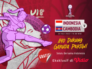 Live Streaming Indonesia vs Kamboja di Piala AFF Wanita U-18 2022