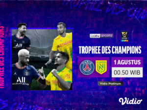 Link Live Streaming PSG vs Nantes di Trophee des Champions 2022