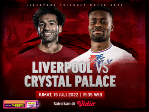 Link Live Streaming Liverpool vs Crystal Palace di Singapura