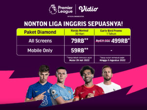 Nonton Liga Inggris Sepuasnya Pakai Promo Early Bird Diamond 1 Tahun