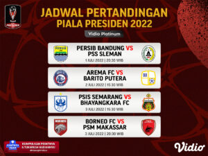 Perempat Final Piala Presiden 2022