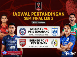 Jadwal Semifinal Piala Presiden 2022 Leg 2