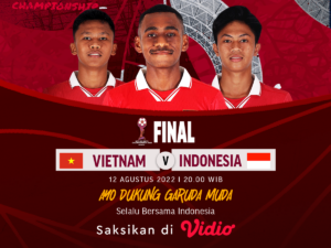 Link Live Streaming Indonesia vs Vietnam di Final Piala AFF U-16 2022