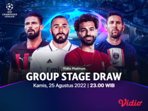 Jadwal Drawing Liga Champions 2022-2023