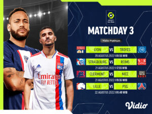 Jadwal Lengkap Liga Prancis 2022/23 Pekan Ketiga