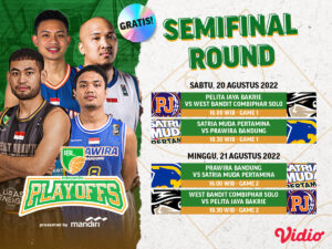 Simak Jadwal Lengkap Semifinal IBL 2022