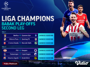Jadwal Lengkap Play-off Liga Champions 2022-2023