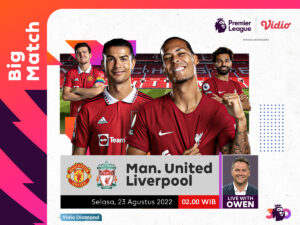 Link Live Streaming Manchester United vs Liverpool