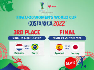 Jadwal Piala Dunia Wanita U-20 2022