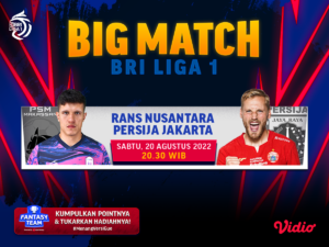 Live Streaming RANS Nusantara FC vs Persija Jakarta