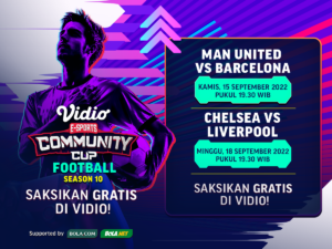 Jadwal Vidio Community Cup Football Season 10