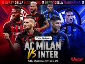 Link Live Streaming AC Milan vs Inter Milan