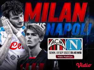 Link Live Streaming AC Milan vs Napoli