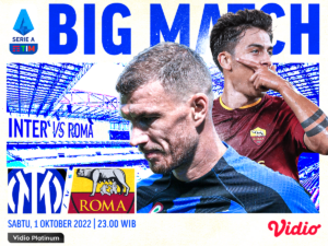 Link Siaran Langsung Inter Milan vs AS Roma di Serie A 2022/23