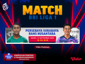 Link Live Streaming Persebaya vs RANS Nusantara FC