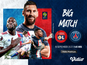 Link Live Streaming Lyon vs PSG