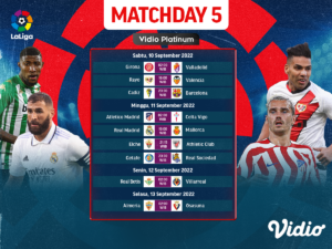 Jadwal La Liga 2022/23 Pekan 5