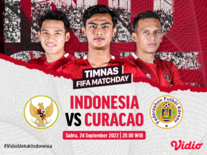 Link Live Streaming Indonesia vs Curacao