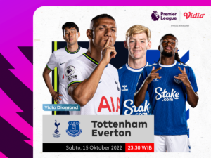 Link Live Streaming Tottenham Hotspur vs Everton di EPL 2022/23