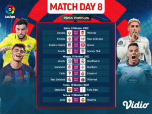Jadwal Siaran Langsung La Liga 2022/23 Pekan 8
