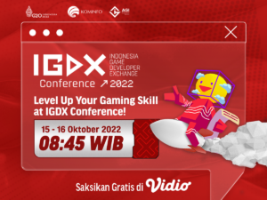 Nonton Siaran Langsung IGDX Conference 2022 di Bali