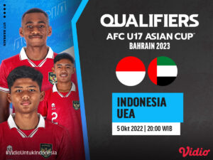 Link Live Streaming Indonesia vs UEA di Kualifikasi Piala Asia U-17 2023